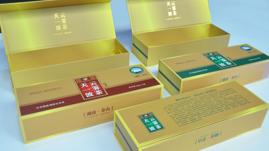 Tea packaging box